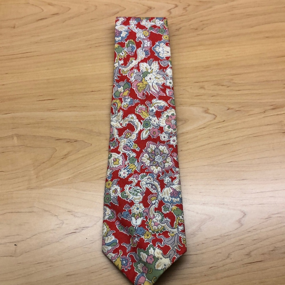 Liberty of London Archival Design Imported 100% Cotton Made in USA Tie